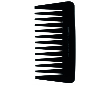 Расческа- гребень маленькая Streaking Comb, черная, 11,5 см