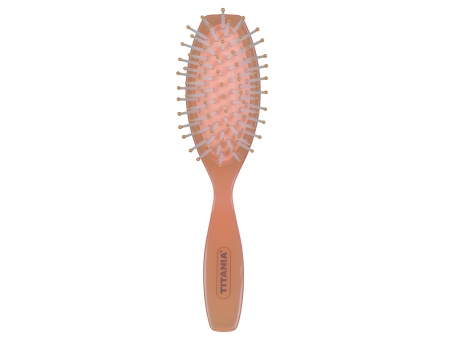 Щетка универсальная Universal brush, 7 рядов, оранжевая, 18 см