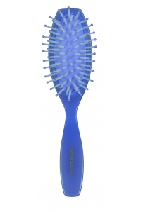 Щетка универсальная Universal brush, 7 рядов, синяя, 18 см