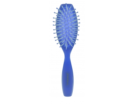 Щетка универсальная Universal brush, 7 рядов, синяя, 18 см