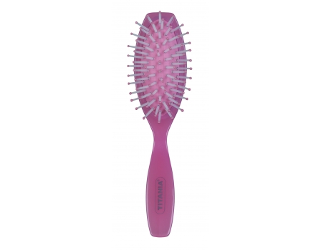 Щетка универсальная Universal brush, 7 рядов, розовая, 18 см