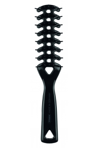 Щетка для сушки феном Blow Dry Brush, 7 рядов, черная, 20 см 