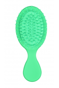 Щетка мини-массажная синтетическая Synthetic brush PASTELL, mini massage brush, зеленая, 14 см