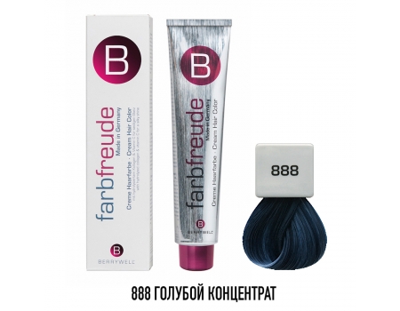 Краска для волос Berrywell 888 Голубой Концентрат