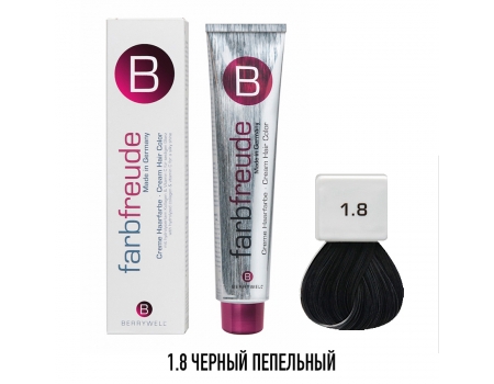 Стойкая крем-краска для волос Berrywell 1.8