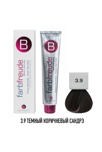 Стойкая крем-краска для волос Berrywell 3.9 + Окислитель