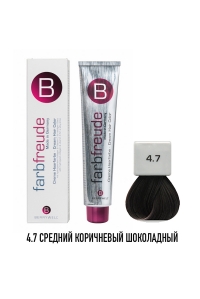 Стойкая крем-краска для волос Berrywell 4.7 + Окислитель