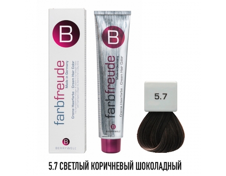 Стойкая крем-краска для волос Berrywell 5.7