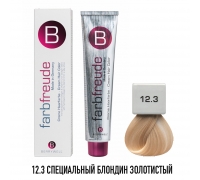 Стойкая крем-краска для волос Berrywell 12.3 + Окислитель