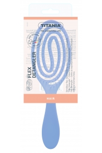  Щетка-каркасная гибкая Flex Detangler вентиляционная, овал, 24 см BLUE  