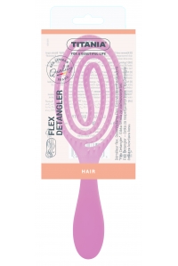  Щетка-каркасная гибкая Flex Detangler вентиляционная, овал, 24 см ROSE
